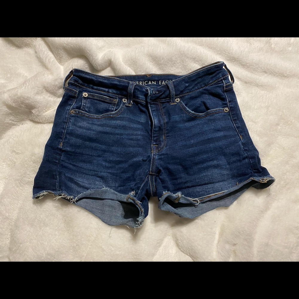 American Eagle Super Stretch Shortie Shorts